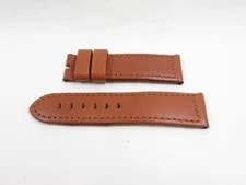 (nk140) 【・】Officine Panerai Luminor Calf 20/18mm Strap Belt Genuine With Bag 2