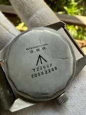 IWC Military Cal.89 Manual Wind Black Dial 35mm Running Swiss 3