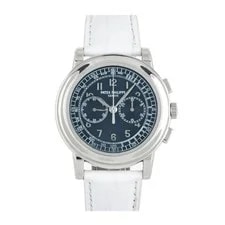 Patek Philippe — Patek Philippe Chronograph Manual Wind Platinum 42mm Blue Dial 5070P-001 — Watch — resale