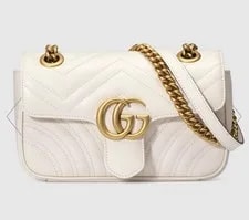 Gucci — Gucci GG Marmont Quilted Mini Gift Present 0412b — Handbag — resale