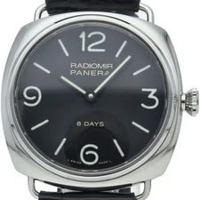Panerai — Panerai Radiomir 8 Days Acciao PAM00610 Stainless Steel / Leather mensWatch ... — Watch — resale