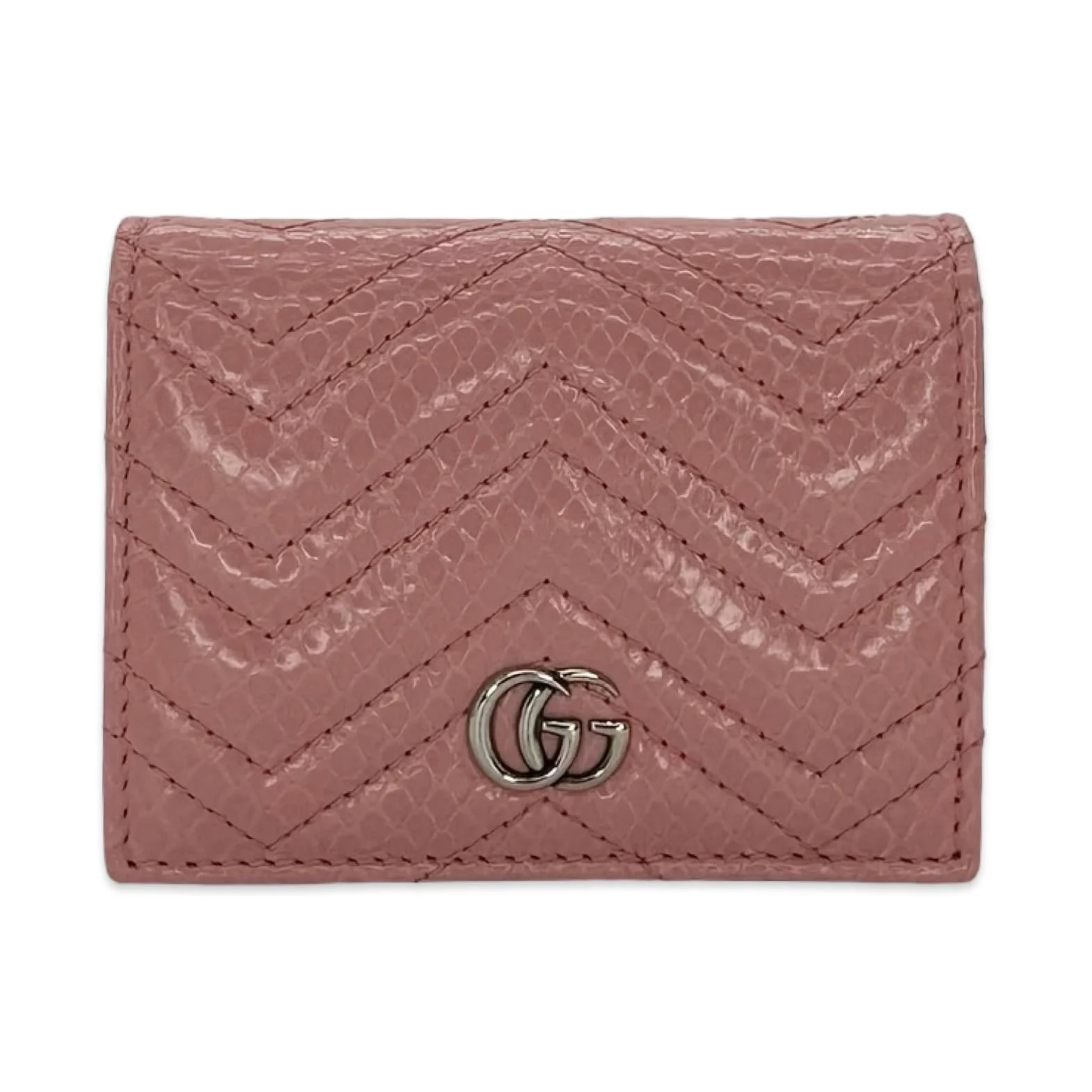 Luv Luxe Scottsdale — Gucci Embossed GG Marmont Compact Wallet — Accessory — resale