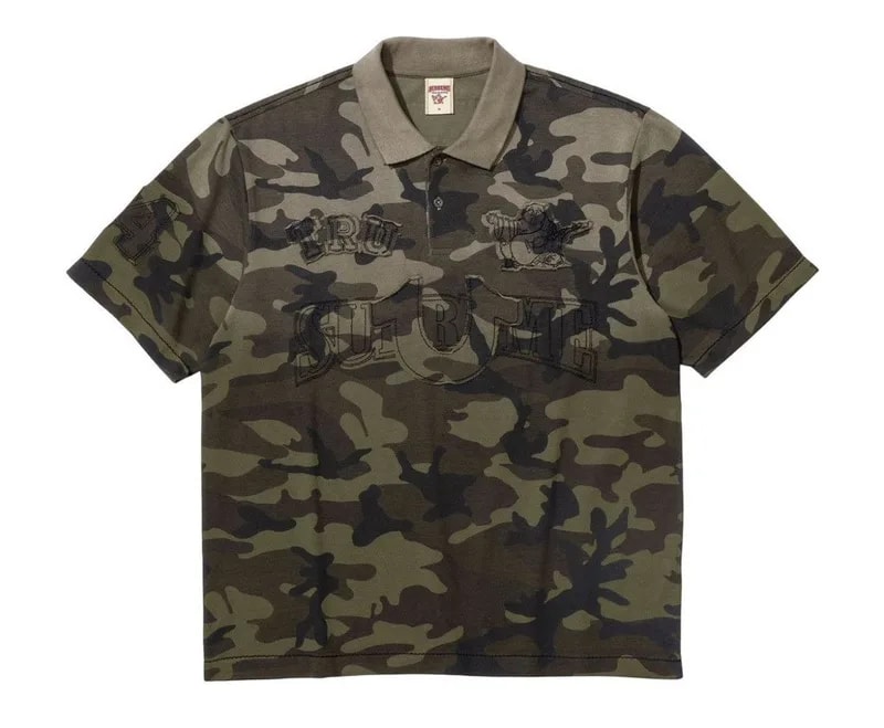 Supreme — Supreme X True Religion Appliqué Polo – Camo — streetwear — resale