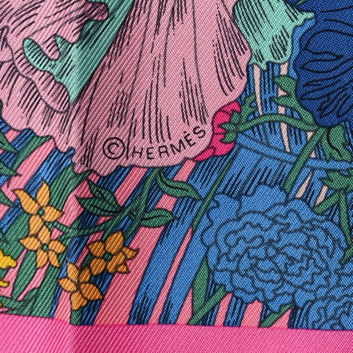 Embroidered Robe Legere Scarf 45 2