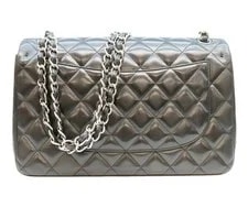 Chanel A58600 Lamb Double Flap Matelassé 30 3
