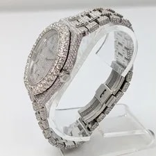Audemars Piguet 15400ST Royal Oak Iced Out Diamond 2017 4