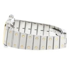 Cartier Santos Galbé LM 81036288 29mm SS White #C11884 3