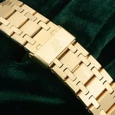 Audemars Piguet Royal Oak Quartz Champagne Dial 18K Yellow Gold 33 56175BA 2