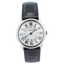Cartier — Cartier Ronde Solo 29mm White Dial Ref# W6700155 — Watch — resale