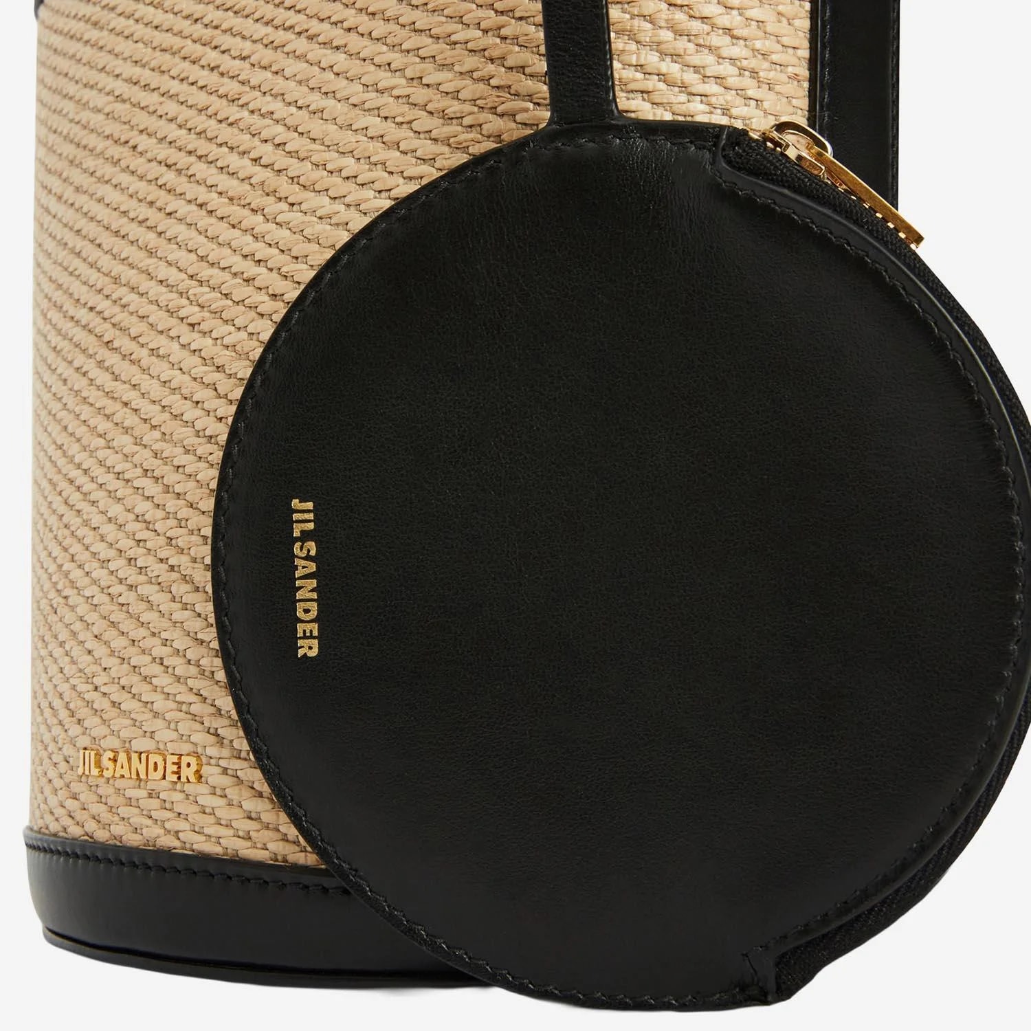 Jil Sander — Jil Sander Woven and Bucket — Polyamide — Handbag — resale
