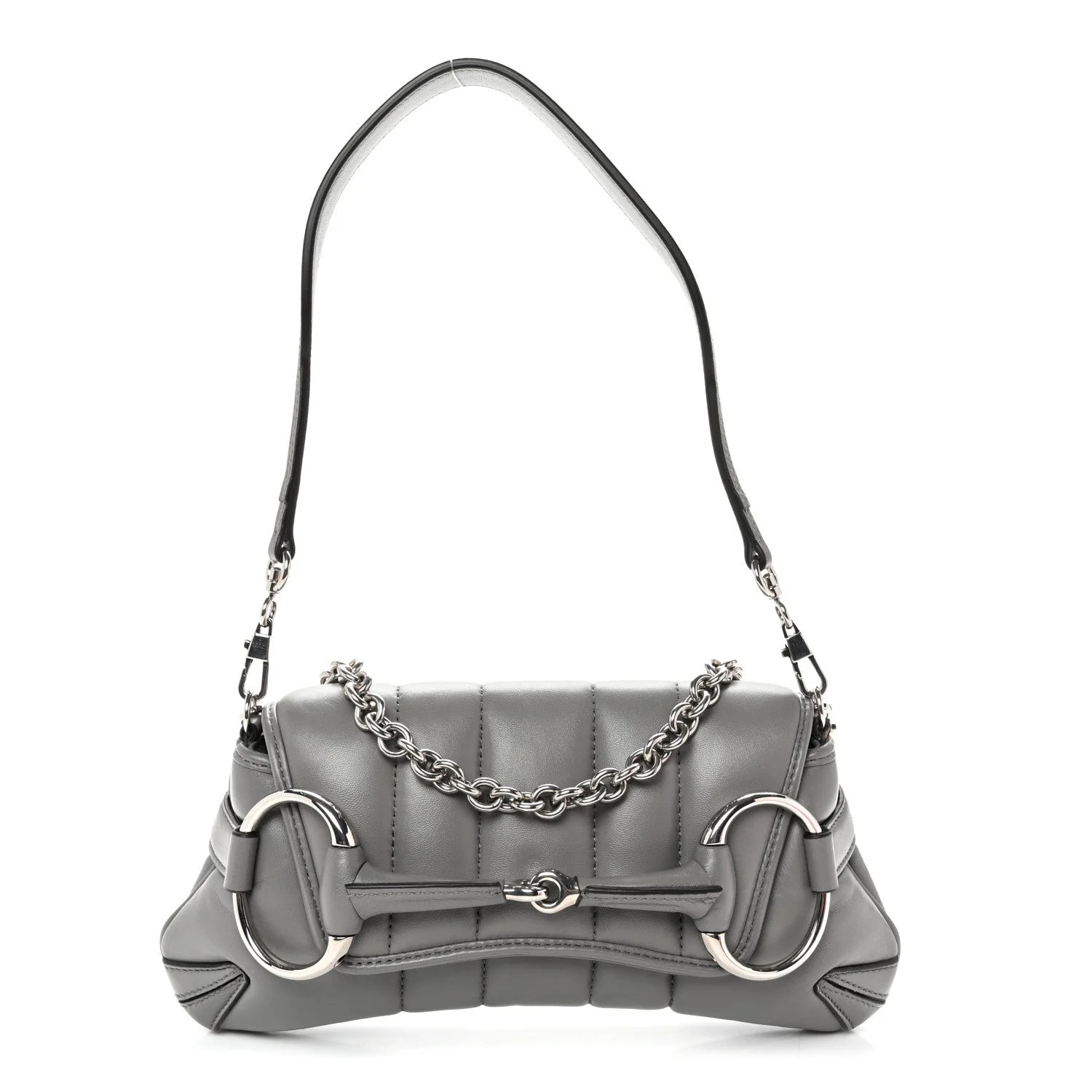 Gucci — Vertical Matelasse Small Maxi Horsebit Chain — Handbag — resale