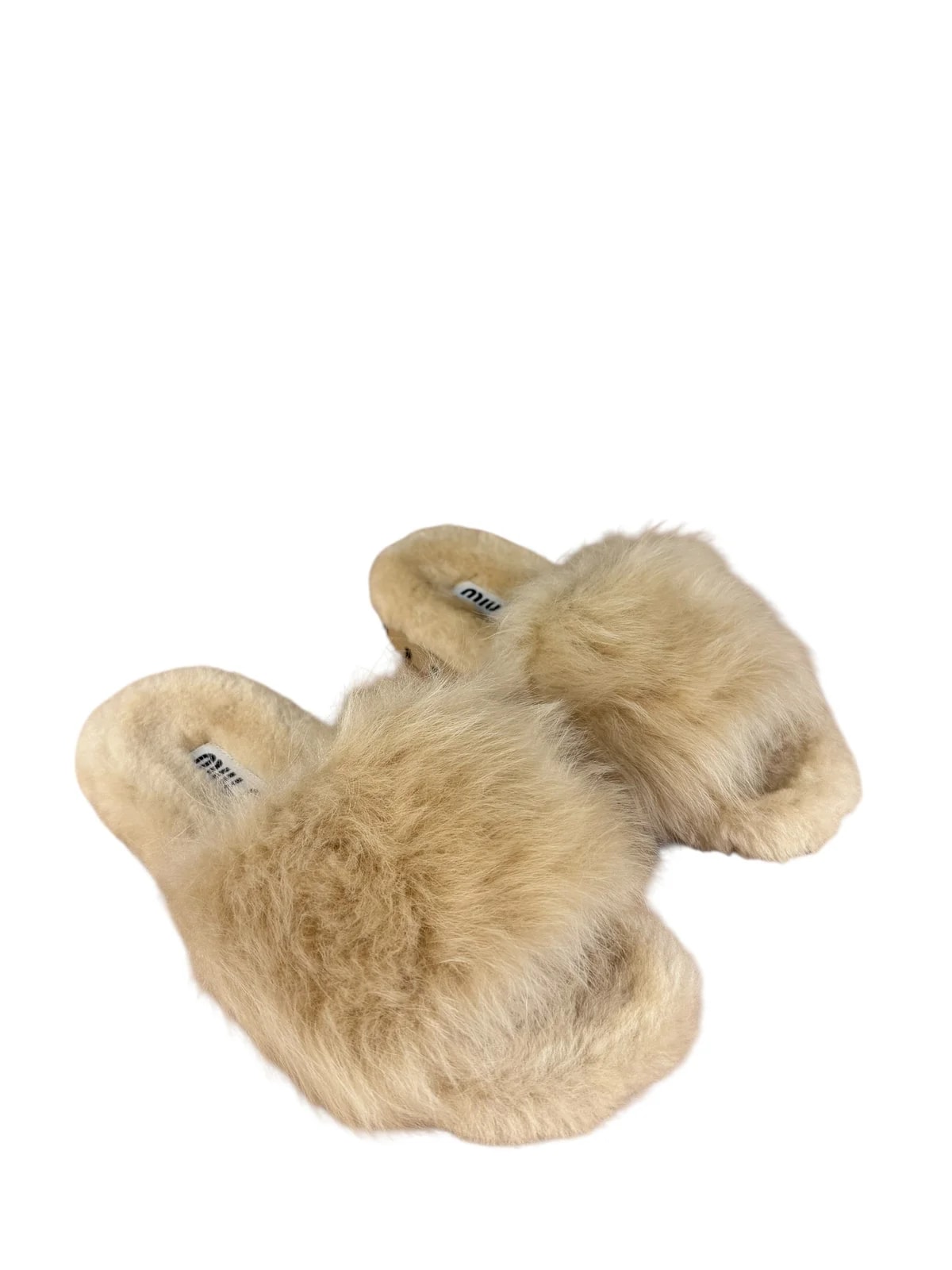 Miu Calzature Donna Fuzzy Slides 3