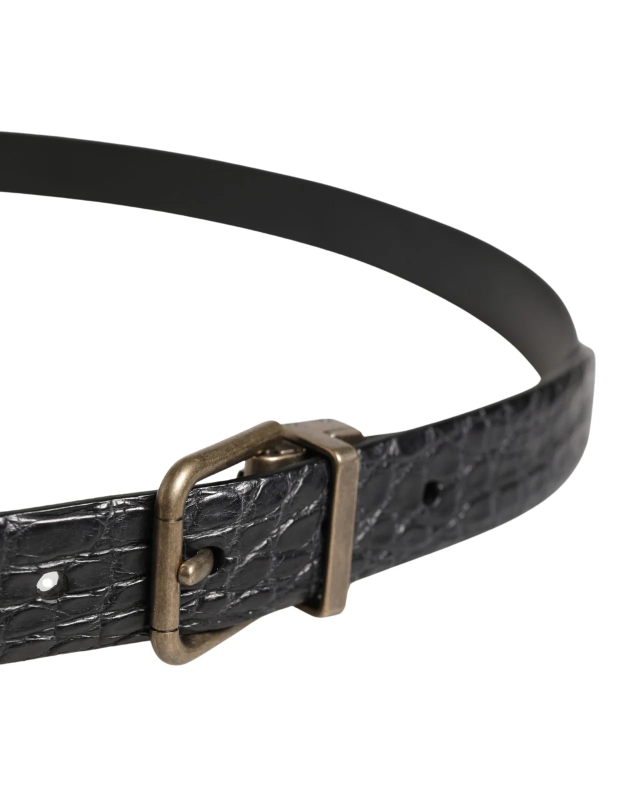 Dolce & Gabbana Exotic Metal Buckle Belt 3