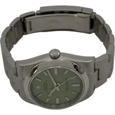 Rolex Oyster Perpetual 34 124200 Pistachio Stainless Steel Automatic #OK436 4