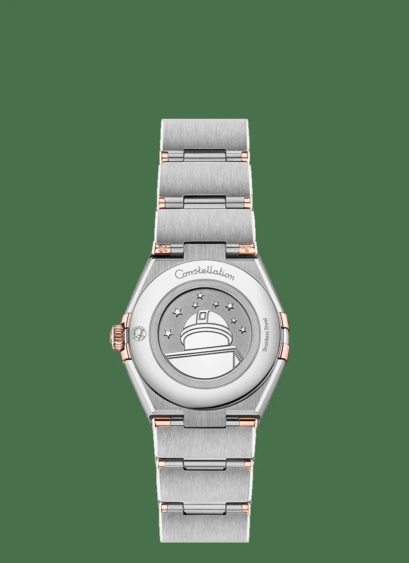 Omega Constellation Quartz Stainless Steel & 18K Sedna™ Gold & Diamonds Lady’s 4