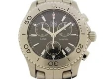 TAG Heuer — TAG Heuer Link Chronograph CJ1110.BA0576 Stainless Steel Black Quartz — Watch — resale
