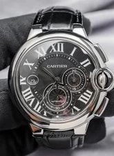 Cartier Ballon Bleu Chronograph XL 44mm Papers eBay Live W6920052 3