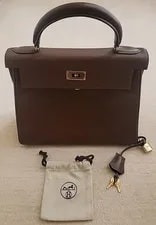 Hermès — Hermes Kelly 28 Sellier 1996 Hardware No Strap — Handbag — resale