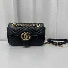 Gucci — Gucci GG Marmont 22 Small Crossbody Duty Pai — Handbag — resale