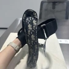 Dior Saddle Iconic Embroidered Print Monogram - Very Good #6XG2IQ 2