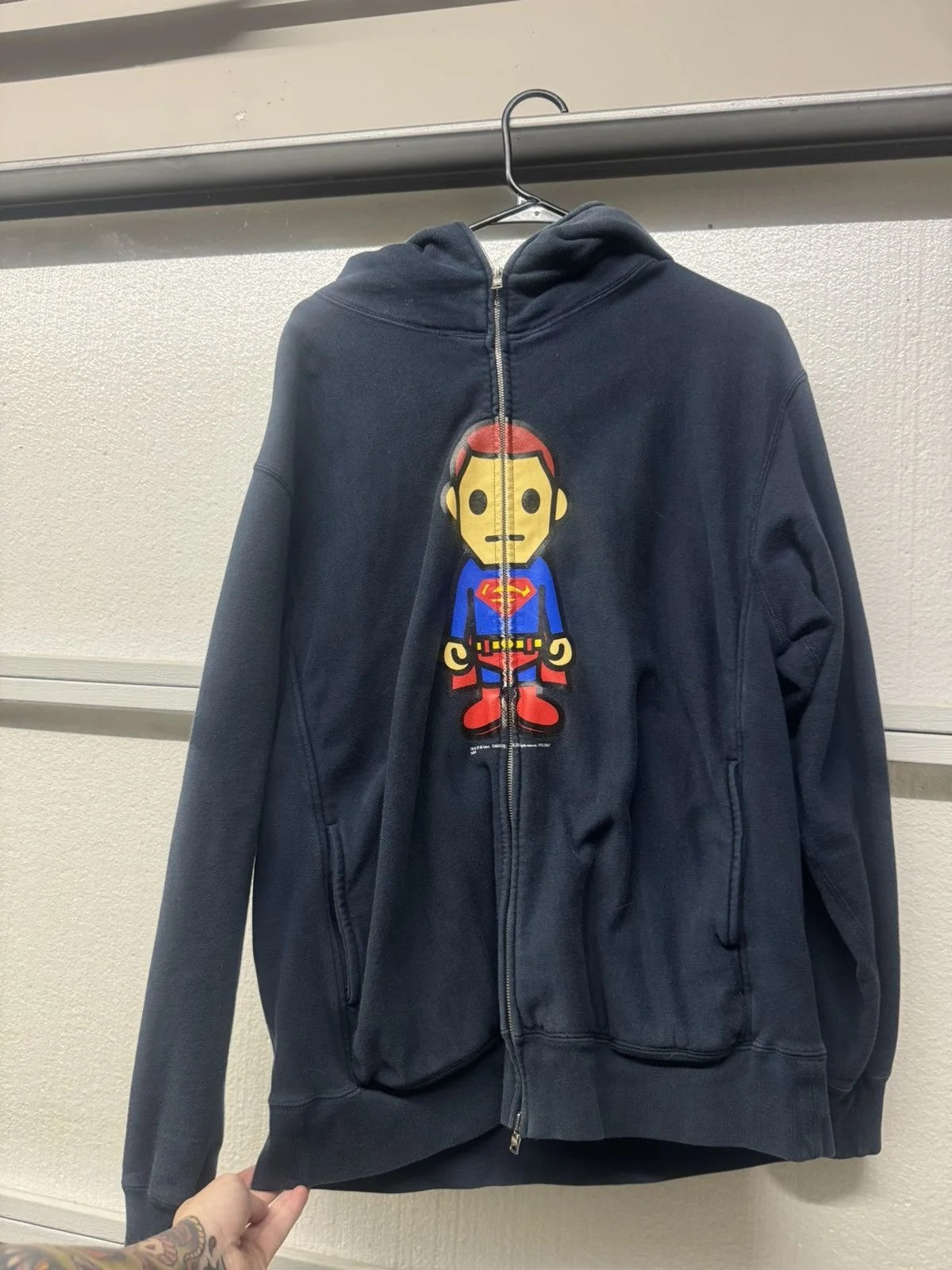 BAPE — Bape X DC Superman Full Zip — streetwear — resale