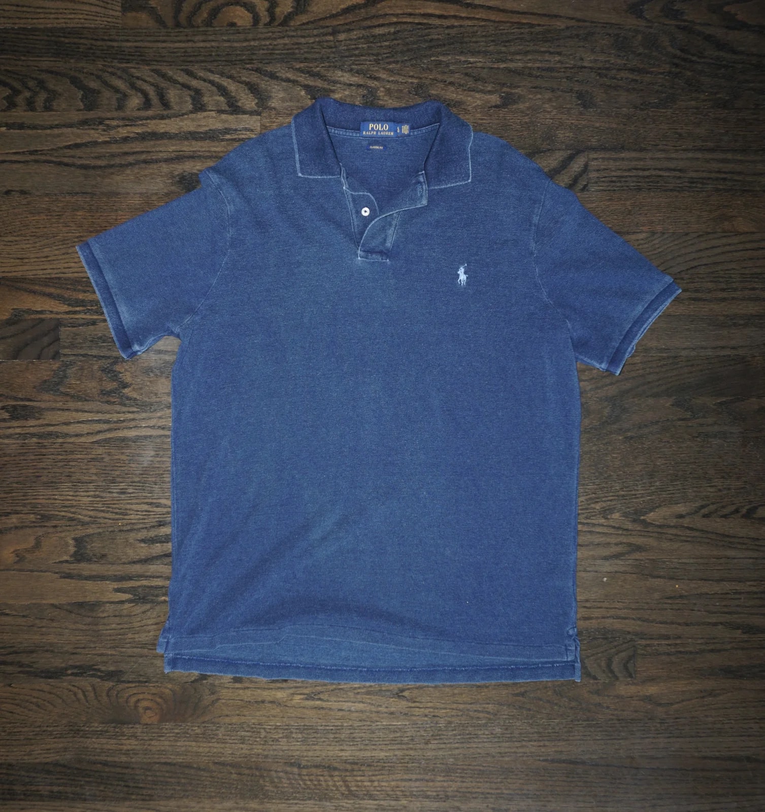 Polo Ralph Lauren — Polo Ralph Lauren Denim Indigo Polo — streetwear — resale