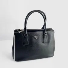 Prada : Galleria Medium W28H19.5D12cm w/strap;00 2