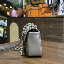 Gucci GG Marmont Spring Clip Flap Quilted V Mini - Excellent #1HISZTO 4