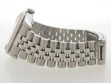 Rolex Datejust 16234 Stainless Steel & 18K White Gold White Roman Dial 4