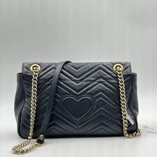 Auth Gucci GG Marmont Matelasse Chain X198 26.06.03 2