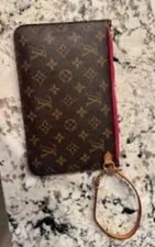 Authentic Louis Vuitton Never Full Wristlet 4