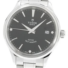 Tudor — Tudor Style 12700 3P Diamond Date Black Dial Automatic Watch_932022 — Watch — resale