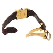 Cartier Must Tank Vermeil W1013754 S Ivory SV925 Quartz 4