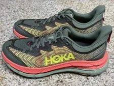Hoka One Mafate Speed 4 - Thyme/ Fiesta (1129930 Tfst) - 8.5 / 4