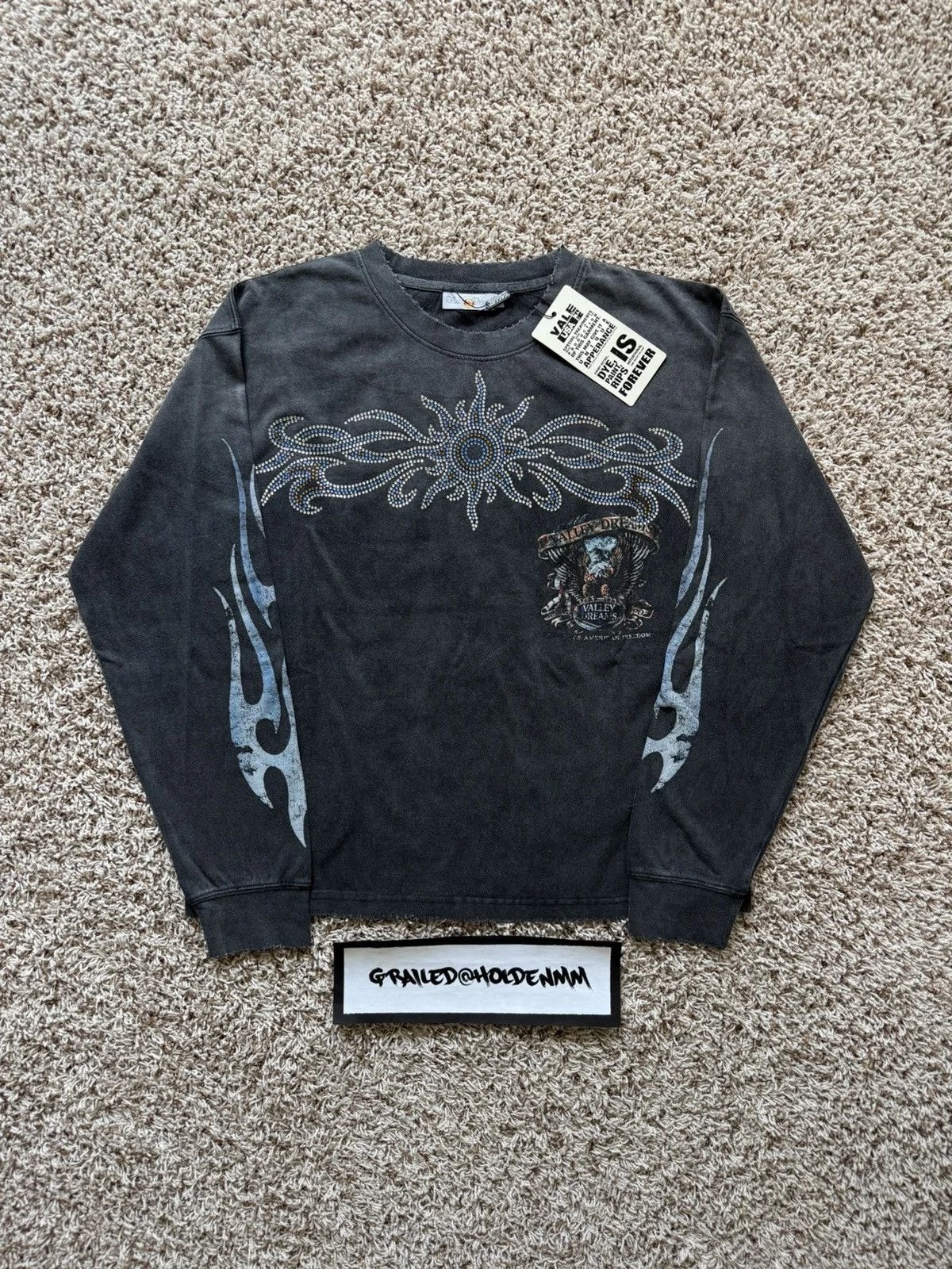 Vale Forever Valley Bling Long Sleeve Tee Shirt L/S — streetwear — resale
