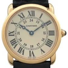 Cartier — Cartier Rond Louis 29mm W6800151 Ivory 18K Pink Gold Quartz #OK932 — Watch — resale