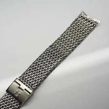 Omega Chainmail Band Stainless Steel 17mm Width 4