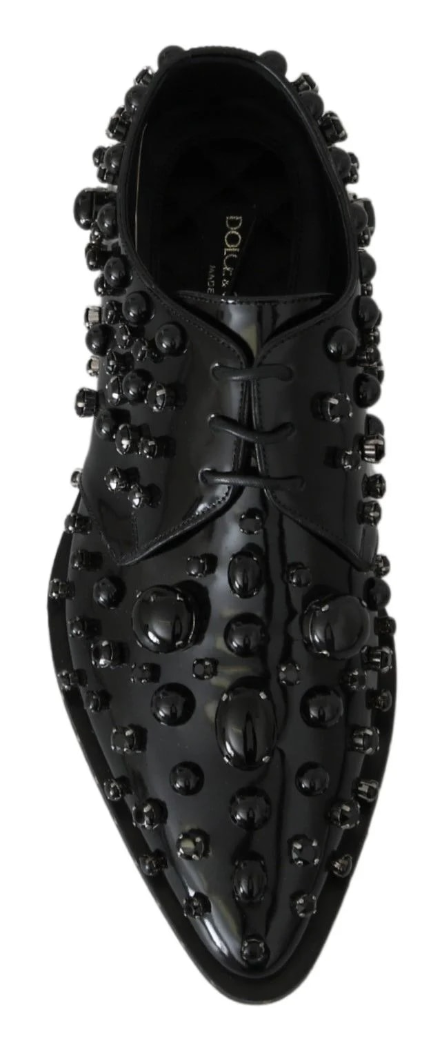 Dolce & Gabbana — Dolce & Gabbana Pony Hair Dress Broque — Designer Shoe — resale