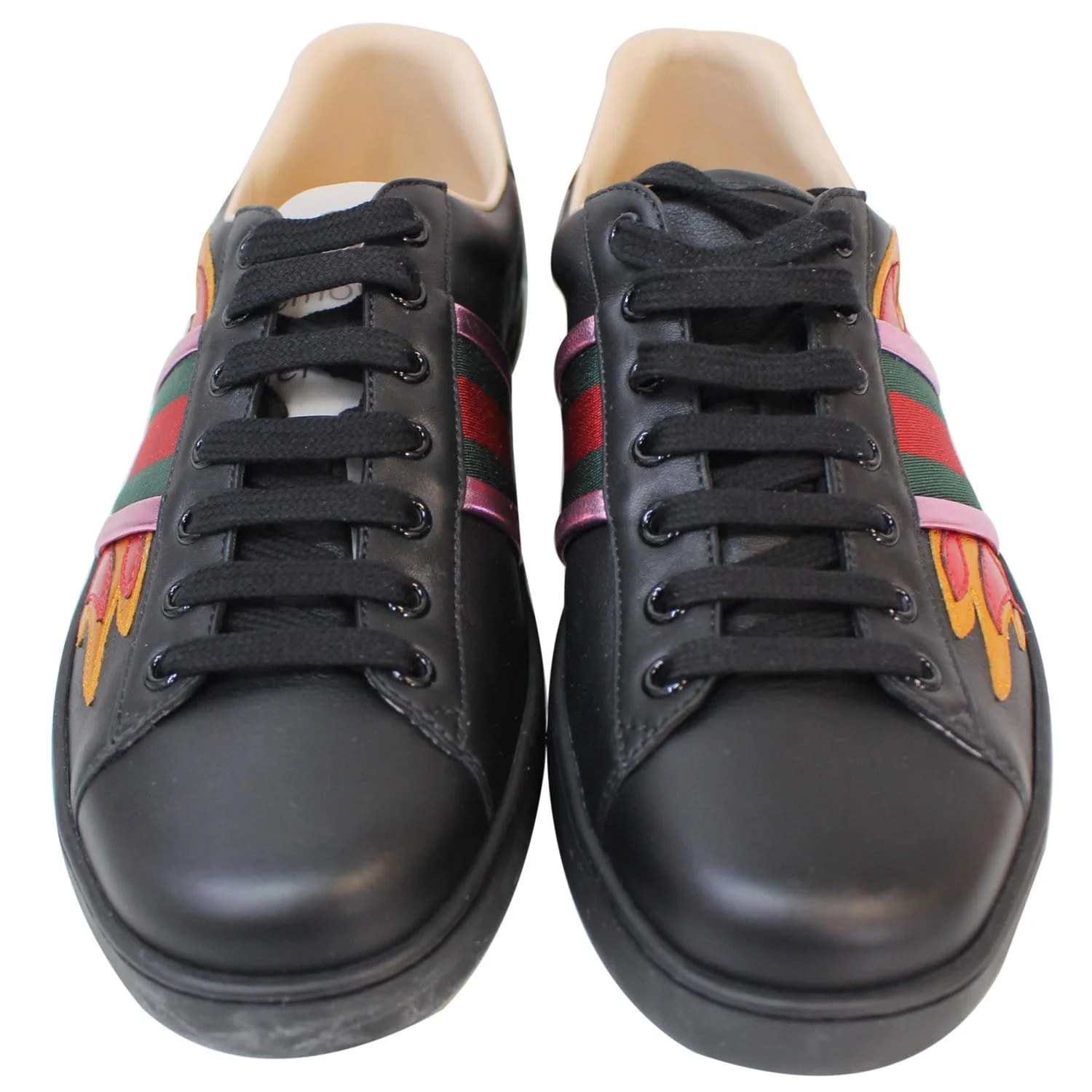 Gucci Ace Low-Top Flames 440724 US 2