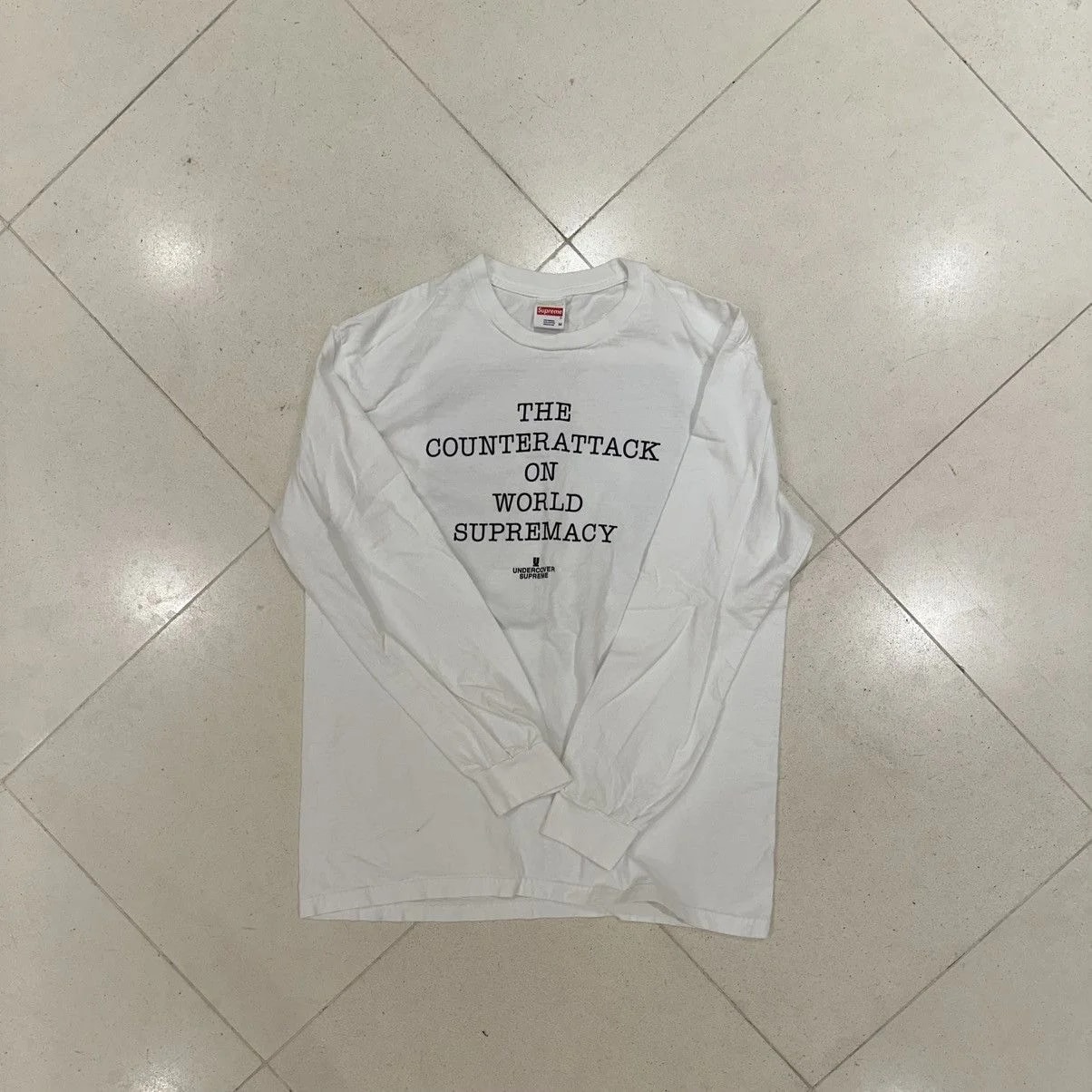 Supreme Undercover Public Enemy Counterattack L/S Tee — streetwear — resale