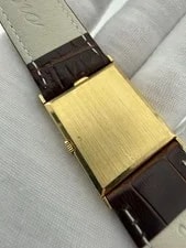 Rolex Cellini 18K Yellow Gold Orange Mirror Dial Manual 25x33mm 3