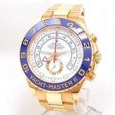 Rolex — Rolex Yacht-Master II 18k Yellow Gold Oyster Automatic White 116688 — Watch — resale