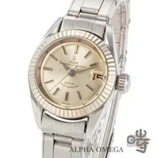 Tudor — Tudor Princess Oyster Date Small Rose Ref.7981 Steel (SS) White Gold Bezel 1964 — Watch — resale