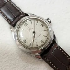 Tudor — Tudor 7902 Oyster Shock Resisting White Guilloche Dial — Watch — resale