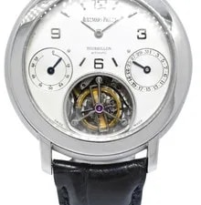 Audemars Piguet Jules Audemars Tourbillon Platinum Silver Dial Date Auto 25718PT 4