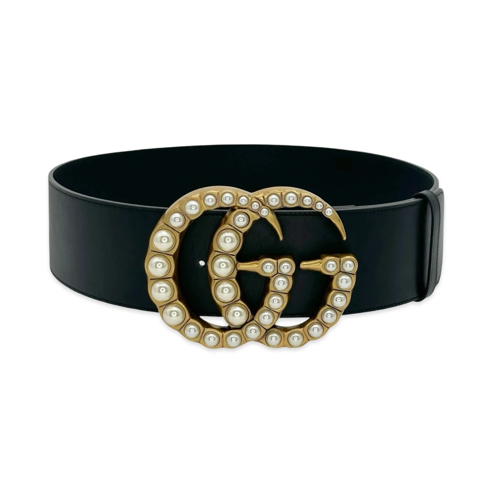 Luv Luxe Scottsdale — Gucci Jumbo GG Marmont Wide Belt — Accessory — resale