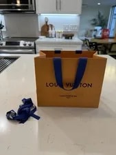 Authentic Louis Vuitton Empty Paper Handles Retail NEW 4