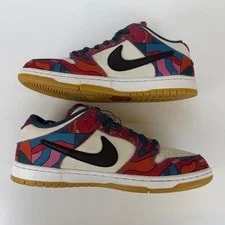 Nike SB Dunk Low Pro Parra Abstract Art Fireberry DH7695-600 3