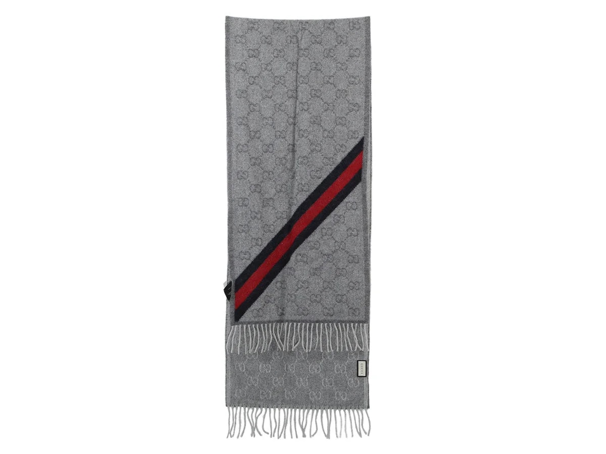 Gucci — Gucci GG Web Scarf — Accessory — resale