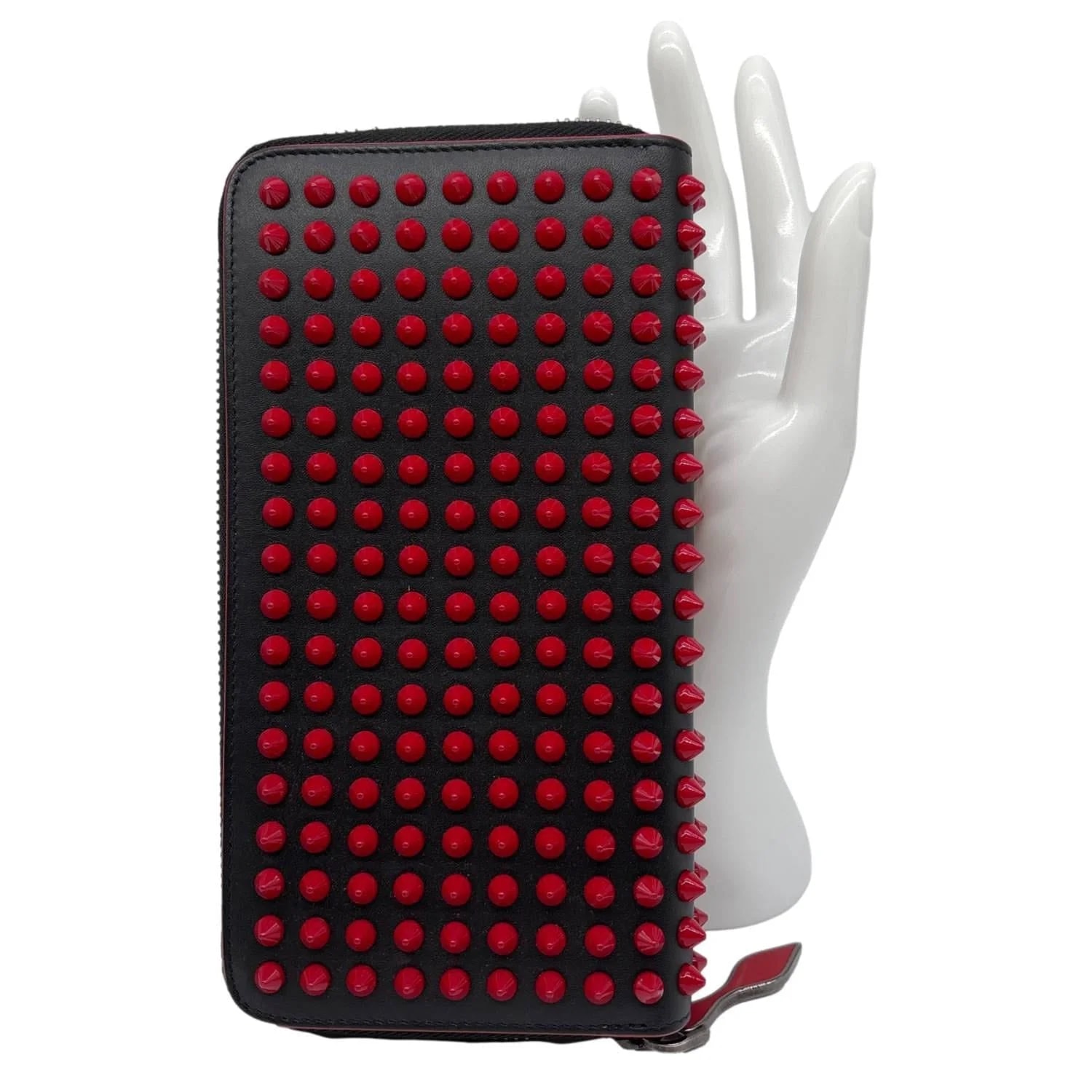 Christian Louboutin Panettone Spikes Zip Around Wallet 2